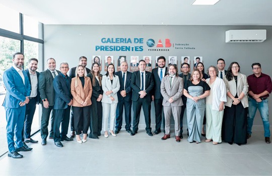 OAB-PE e OAB Serra Talhada inauguram Galeria de Ex-Presidentes e reforçam valorização da memória institucional no Sertão