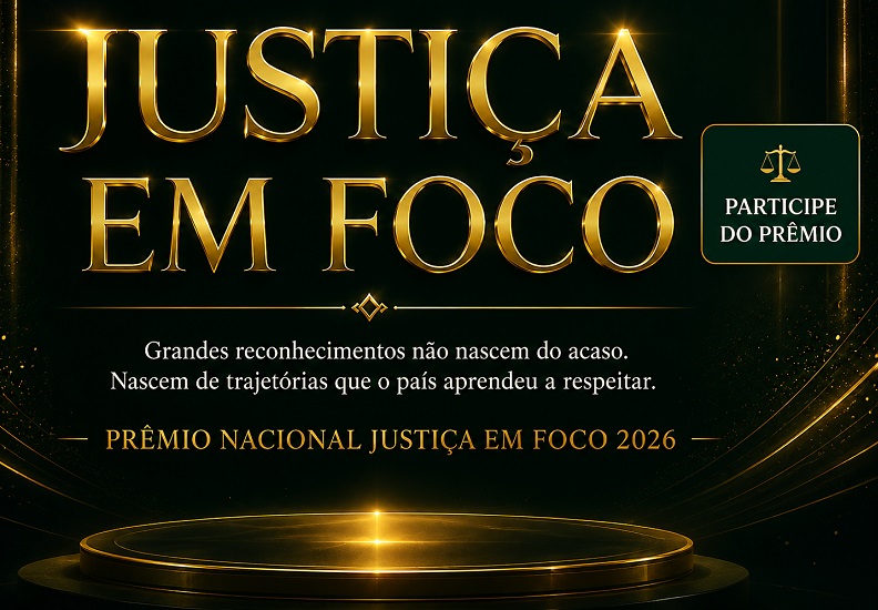 Prêmio Nacional Justiça em Foco 2026 abre inscrições 