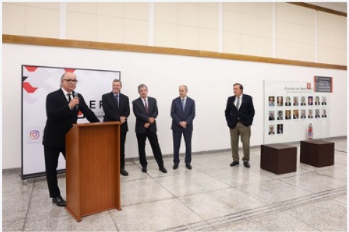 Solenidade marca inauguração dos retratos de ex-diretores da EPM e da EJUS