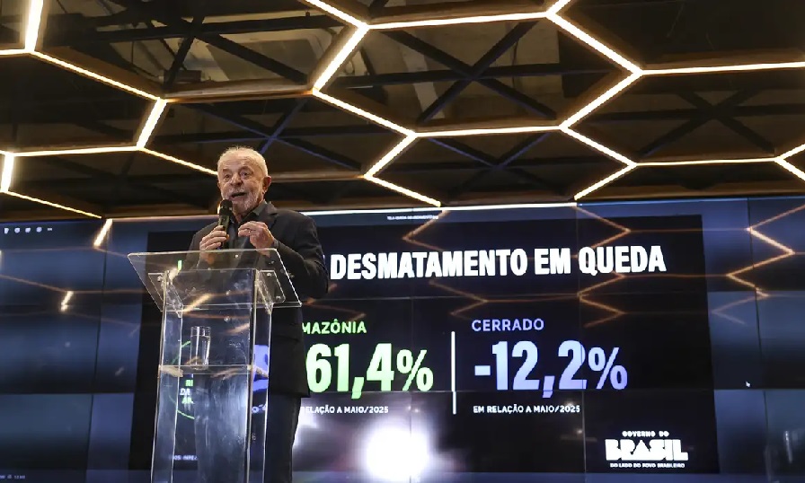 Desmatamento na Amazônia cai 61,4% em maio de 2026